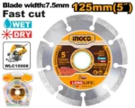 Disc diamant 125 (pentru WLC15008) INGCO DMD011254