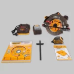 Fierăstrău circular cu acumulator 42V/1*2.5Ah, (motor fără perii)185 mm CSLI4218511 INGCO - imagine 2