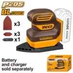 Masina de slefuit compatibila cu acumulator(fara acumulator)  INGCO CPSLI2024