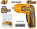 Masina de insurubat cu acumulator 4V 4N.m INGCO CSDLI0458
